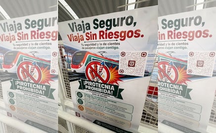 Prohíben traslado de pirotecnia en el Tren Felipe Ángeles