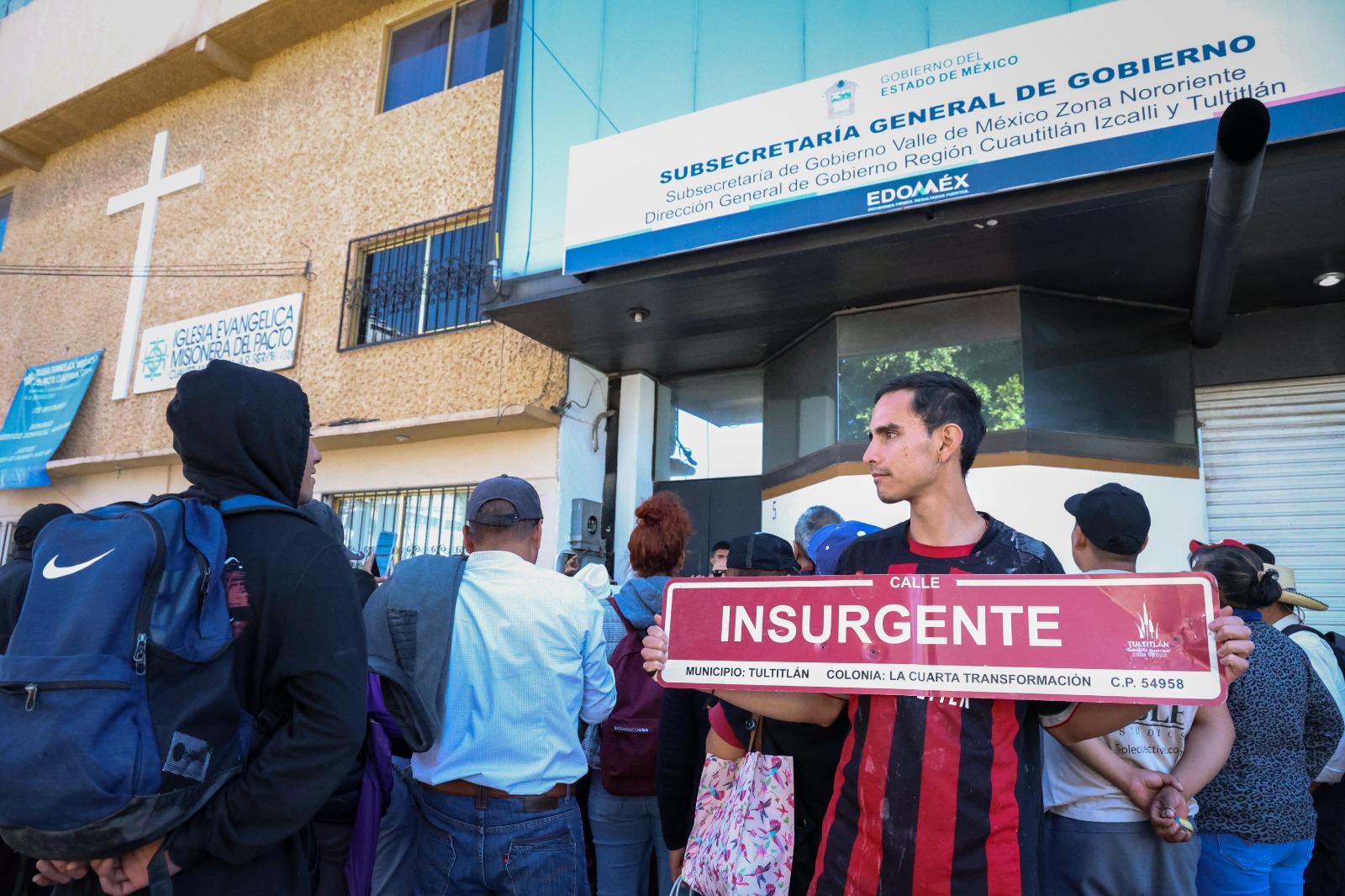 Los vecinos obtuvieron un amparo provisional que suspende algunas acciones del gobierno, pero este último lo impugna. Foto Luis Camacho