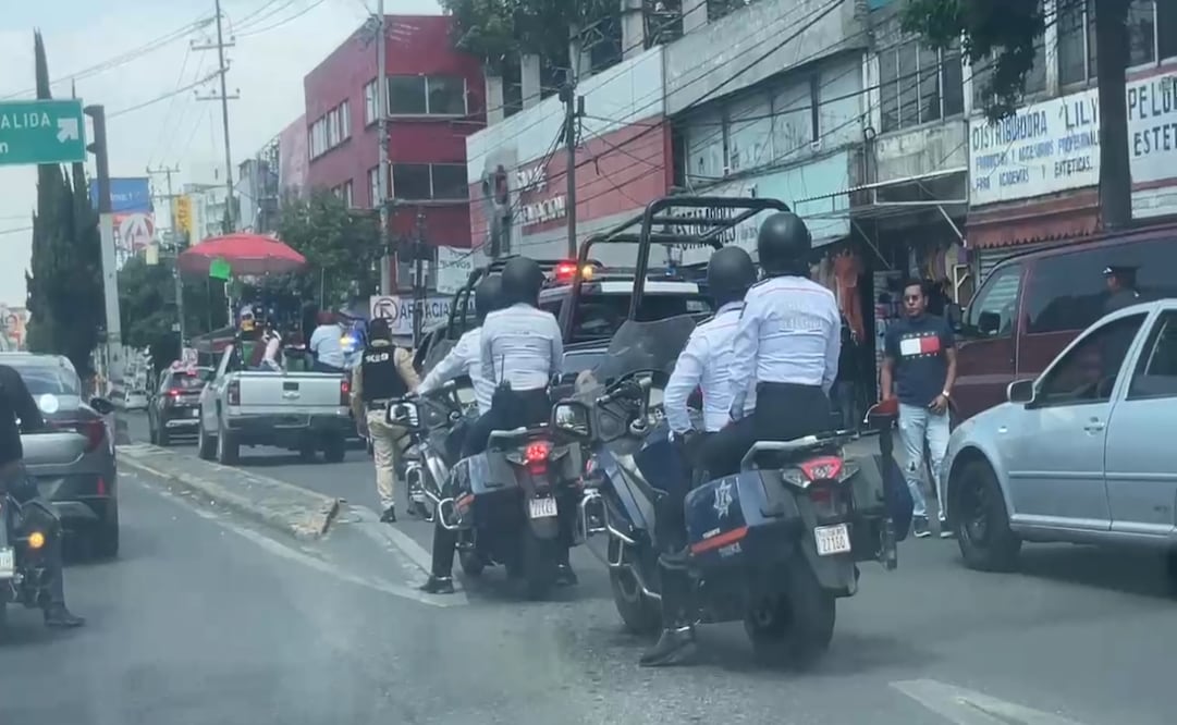 El “zafarrancho” se registró en las calles aledañas a la terminal camionera / Foto: Especial