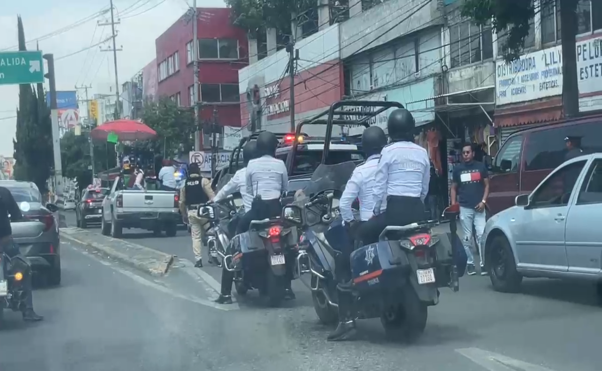El “zafarrancho” se registró en las calles aledañas a la terminal camionera / Foto: Especial