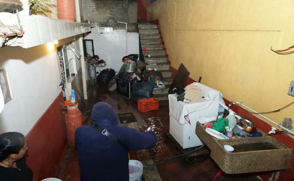 En 2024, más de 60 viviendas resultaron inundadas en Atizapán de Zaragoza, tras las fuertes lluvias. Foto: Especial
