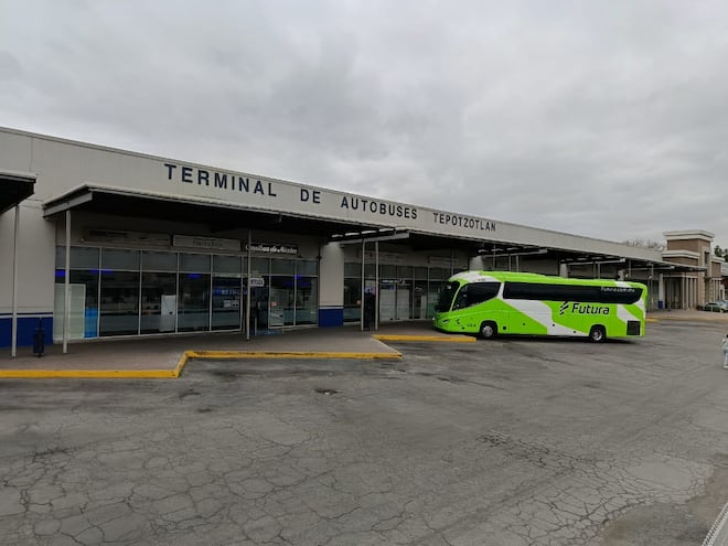 Cancelan corridas al norte del país en la Terminal de Tepotzotlán por inseguridad en carreteras