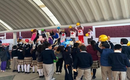 ¡Felicidad para los niños! La Cruz Roja entrega juguetes en Atlacomulco