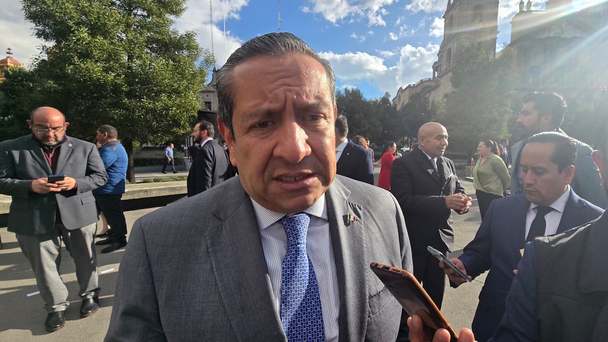 Héctor Macedo García, titular del Poder Judicial, explicó que el Juzgado LIBRE utilizará inteligencia artificial y conexión con el C5 para evaluar riesgos y emitir órdenes de protección al instante. Foto Alma Rodríguez / El Universal