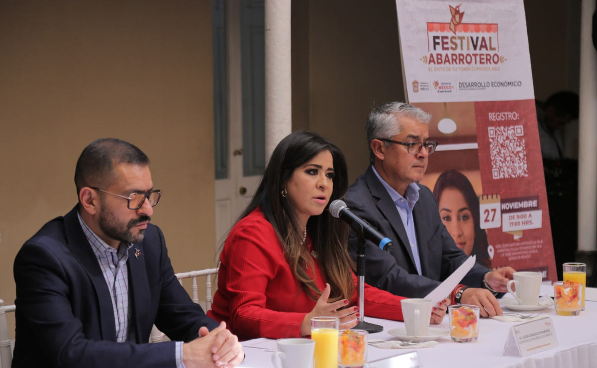 Anuncia Gobierno del Estado de México el Primer Festival Abarrotero Foto: Especial