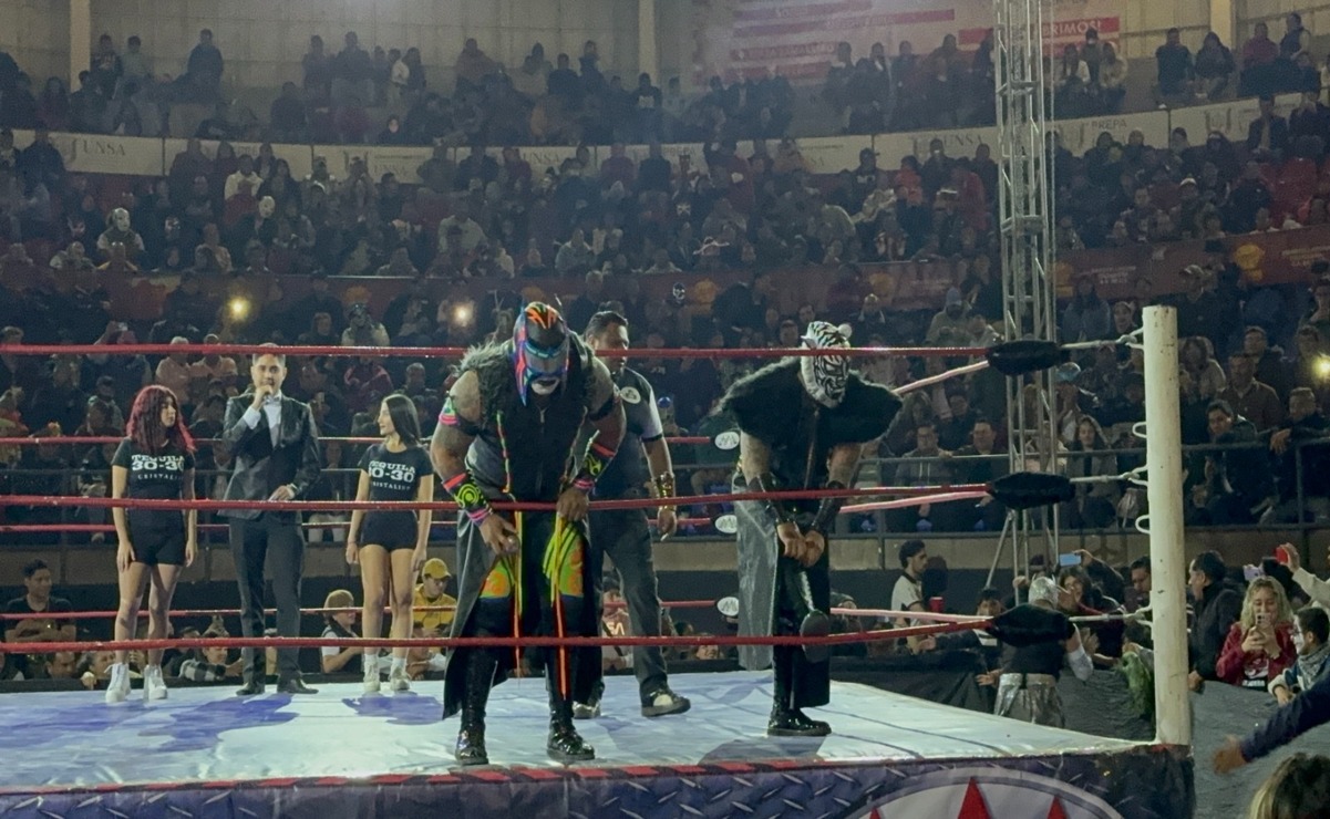 La función estará abriendo con una lucha denominada Retro Toluca, en la que se podrán ver gladiadores que han hecho historia en las luchas. Foto: Especial