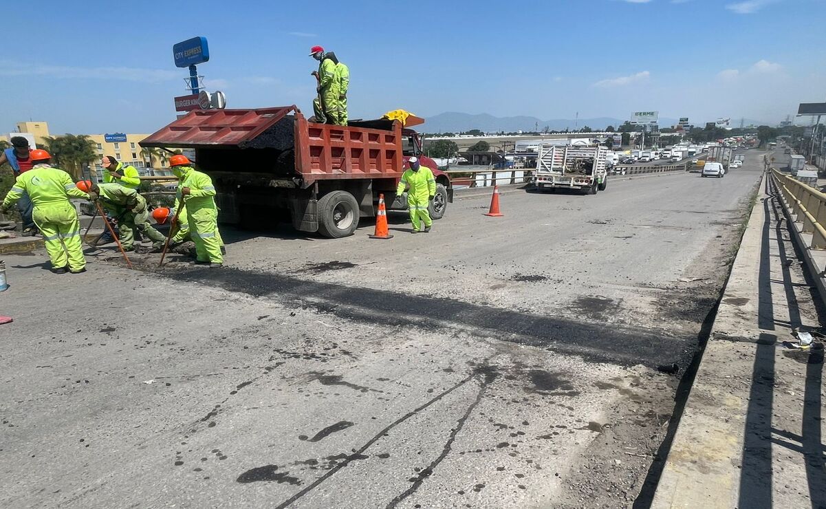 Dicho puente ya presentaba daños y baches / Foto Especial