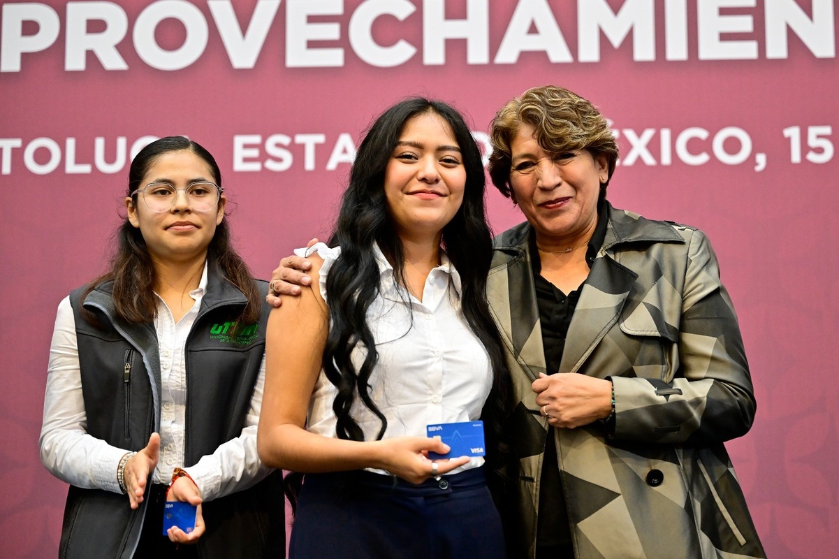 La Gobernadora del Estado de México, Delfina Gómez Álvarez, llega a su Segundo Informe de Gobierno con una inversión histórica de casi 10 mil millones de pesos destinada al programa Mujeres con Bienestar.
