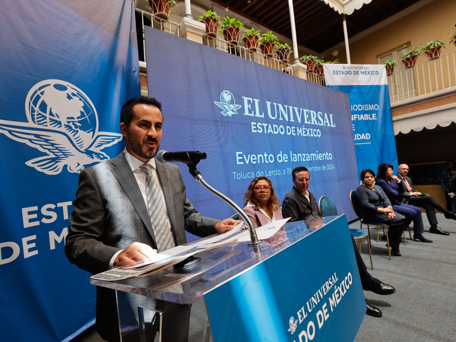 El evento de presentación se llevó a cabo en el Museo José María Velasco, en la capital mexiquense. Fotos Alejandro Vargas,  Jorge Alvarado y Arturo Hernández