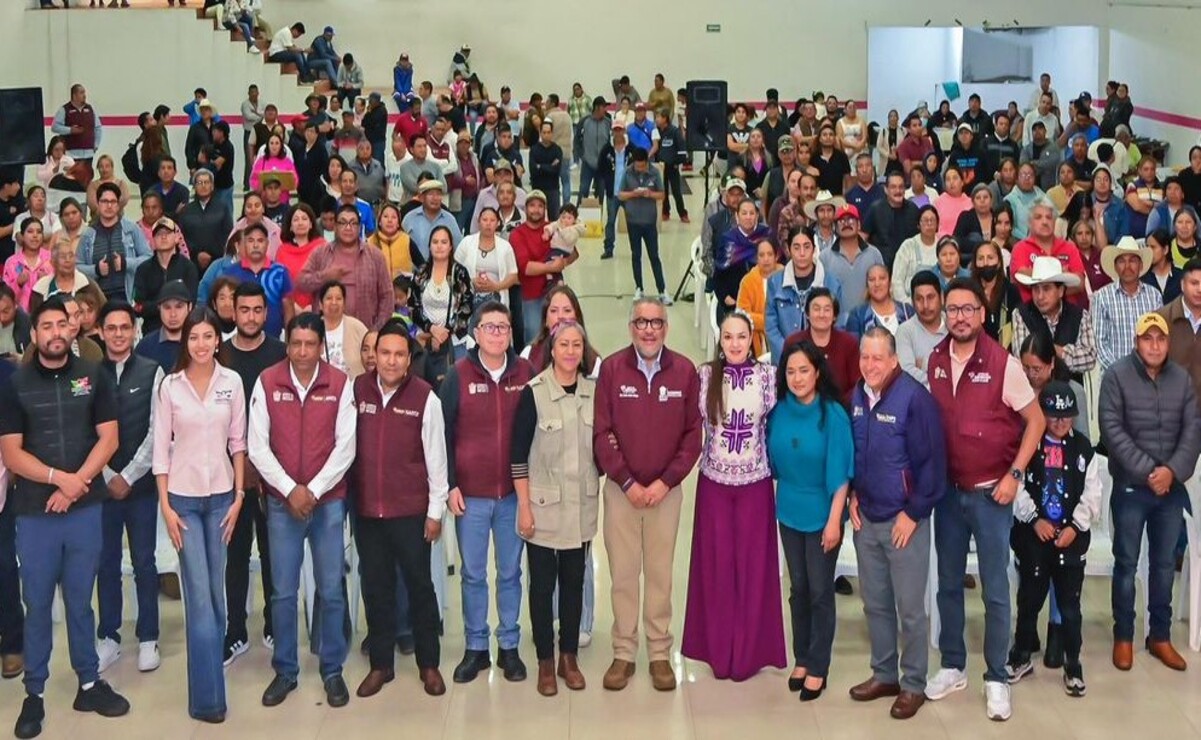 Delfina Gómez lleva apoyos clave a 284 familias campesinas de la región de los volcanes en Edomex