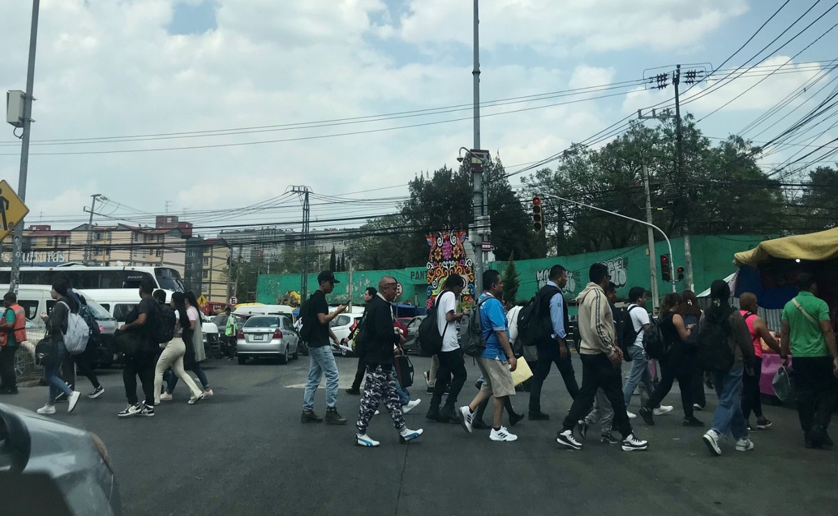 Se busca que se ha un corredor seguro para estudiantes de la Voca 2 del IPN y de universidades privadas. Foto: Rebeca Jiménez / El Universal Estado de México