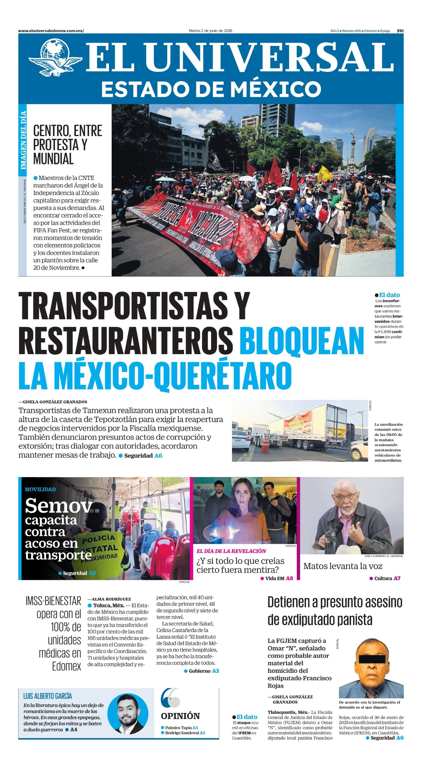 Portada 02 de junio de 2026