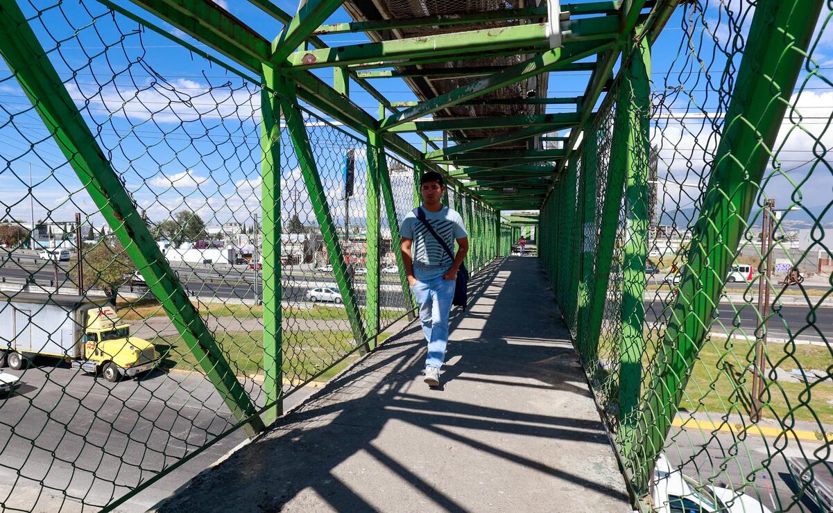 La infraestructura de los puentes está deteriorada / Foto Alejandro Vargas