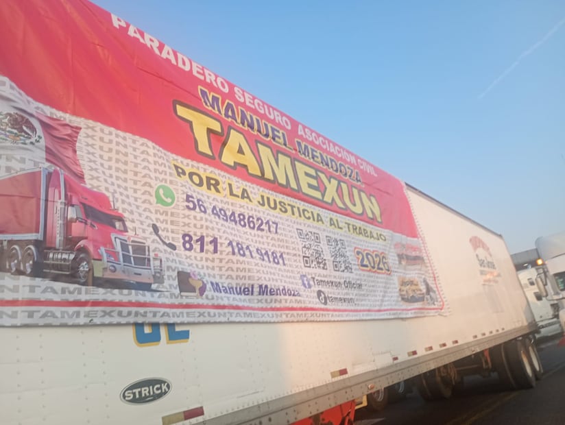 Al momento no se registra afectación vial en la zona. Foto. Especial