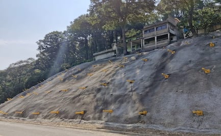 Huixquilucan avanza en estabilización de taludes para mayor seguridad vial y ciudadana