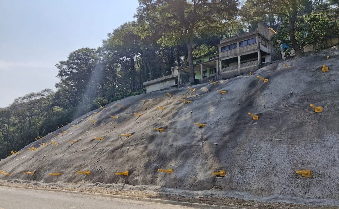 En la zona residencial se estabilizó el talud en Himalaya y se analiza otro talud e intervenciones en socavones en Bosque Real / Foto: Especial