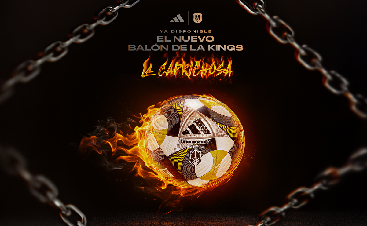 Adidas presentó el Balón Pro “La Caprichosa” para la Kings League Santander Américas y la Queens League 2025. Foto: Especial