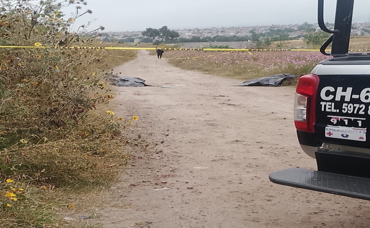 Durante la madrugada y la mañana de este jueves fueron asesinadas cuatro personas, dos en el poblado de San Pablo Atlazalpan y otras dos en San Martín Cuautlalpan. Foto: Especial