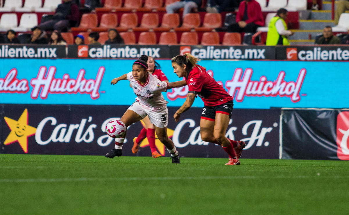 Las Diablas dominaron los primeros 45 minutos y se pusieron en ventaja al 29’. Foto: Especial