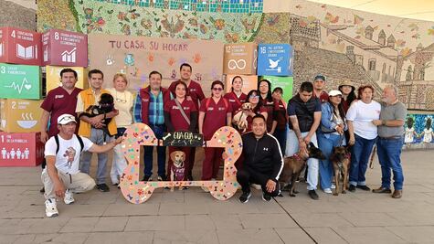 Nueva vida para 18 lomitos rescatados en Tlalnepantla