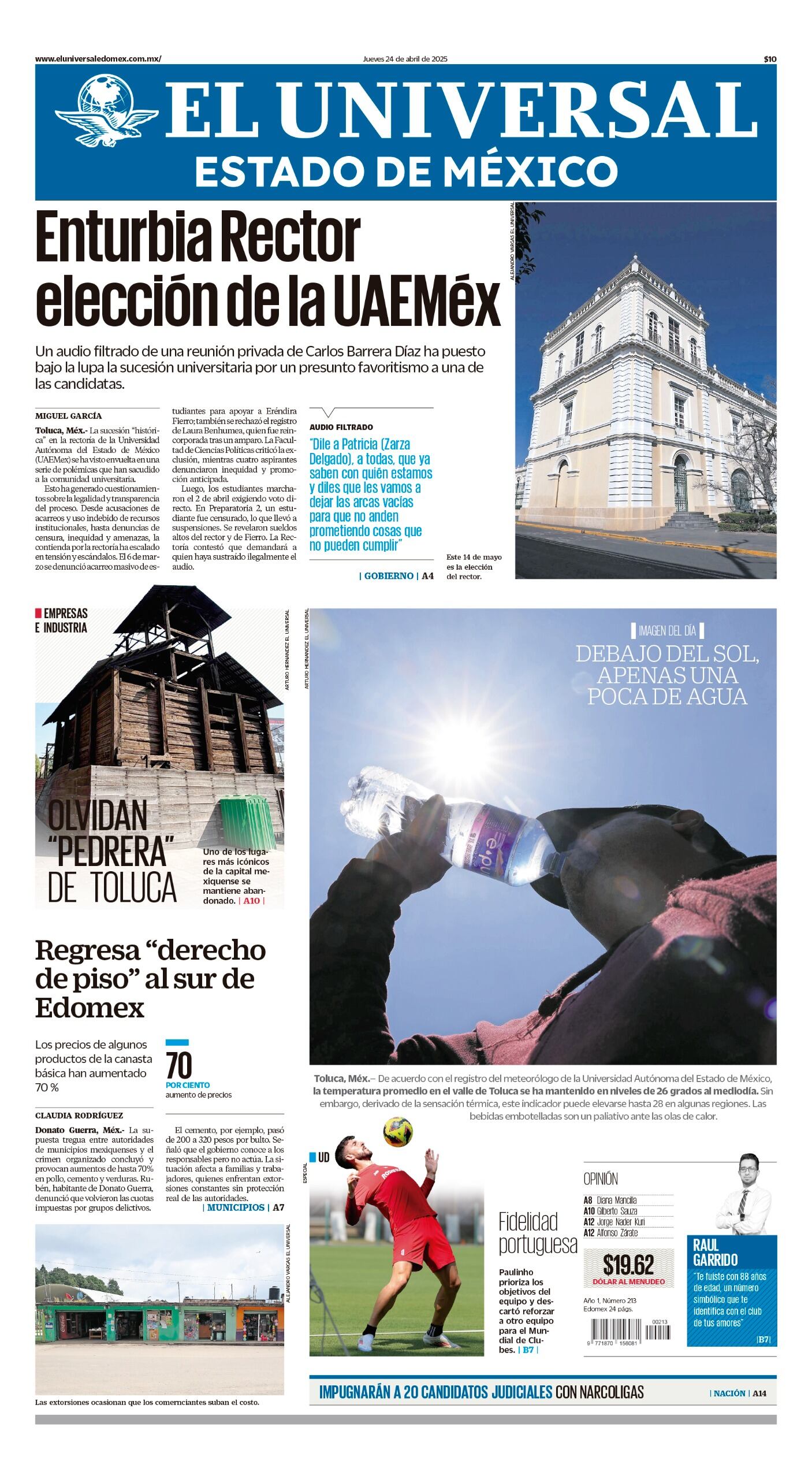 Portada 24 de abril 2025