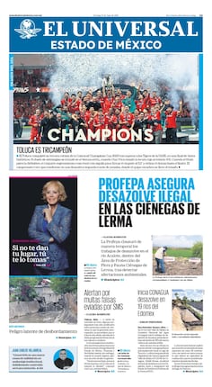 Portada del 31 de mayo