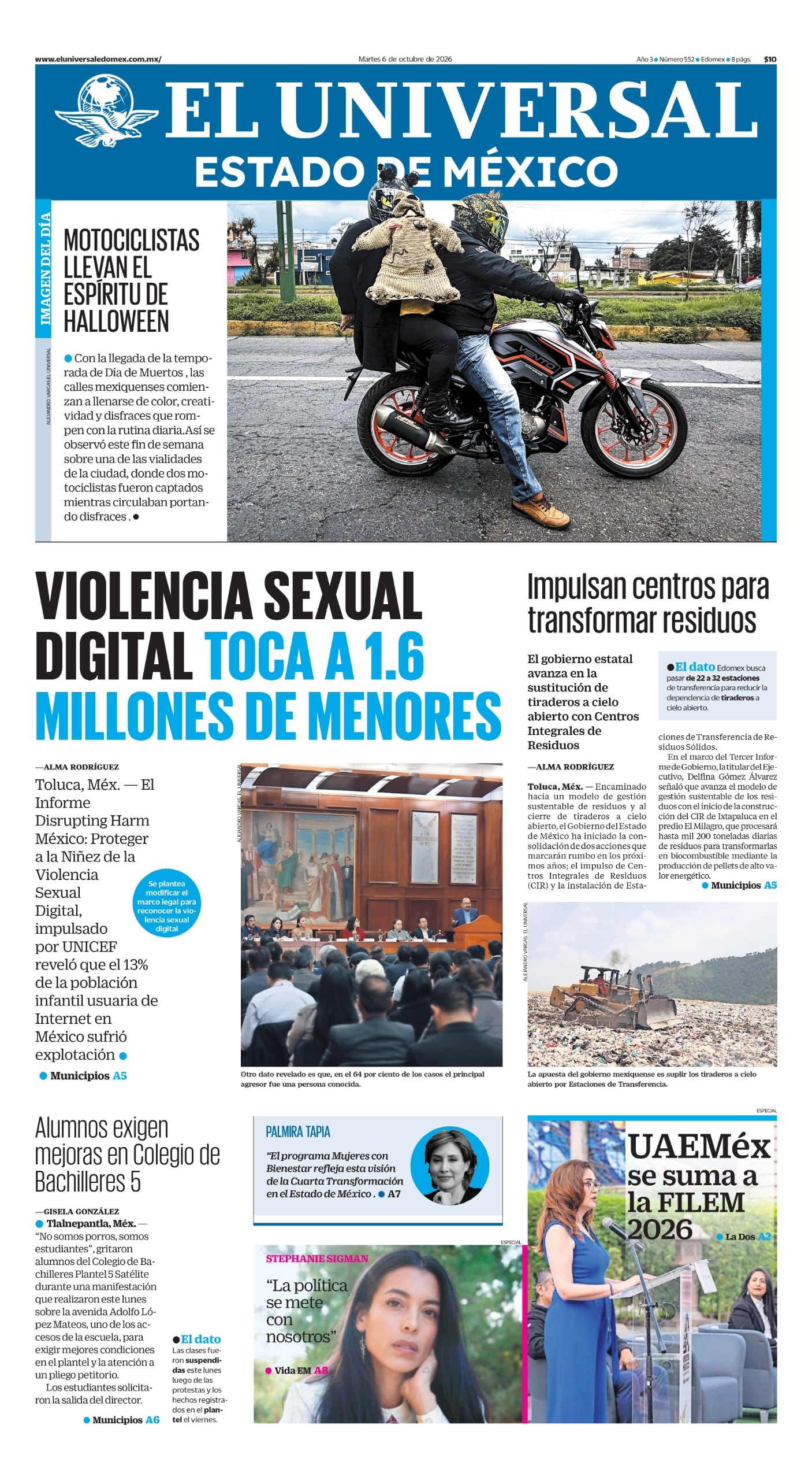 Portada 06 de octubre de 2026