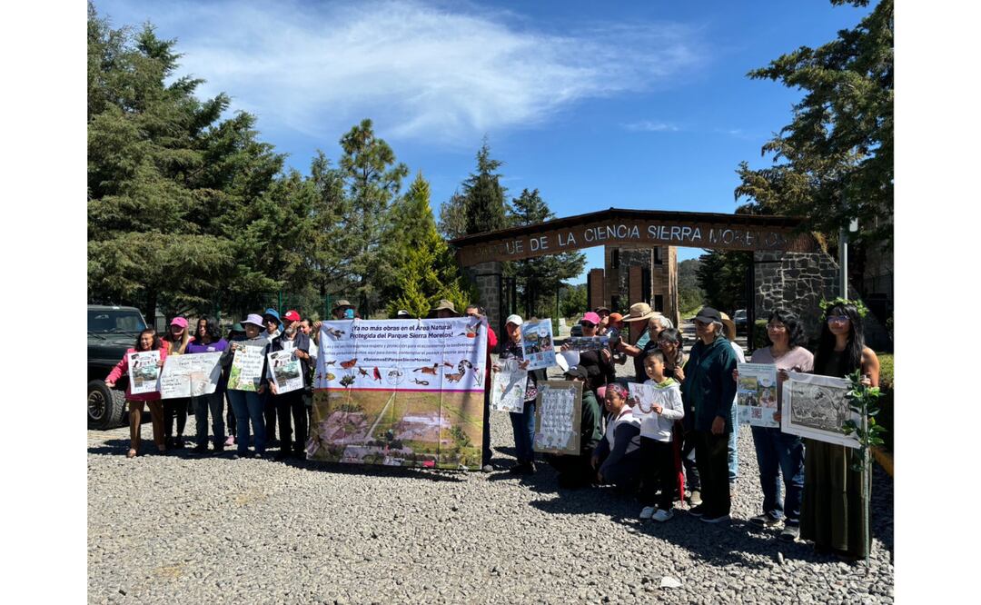 Activistas presentarán amparo este lunes contra obra del parque Sierra Morelos. Foto: Miguel García
