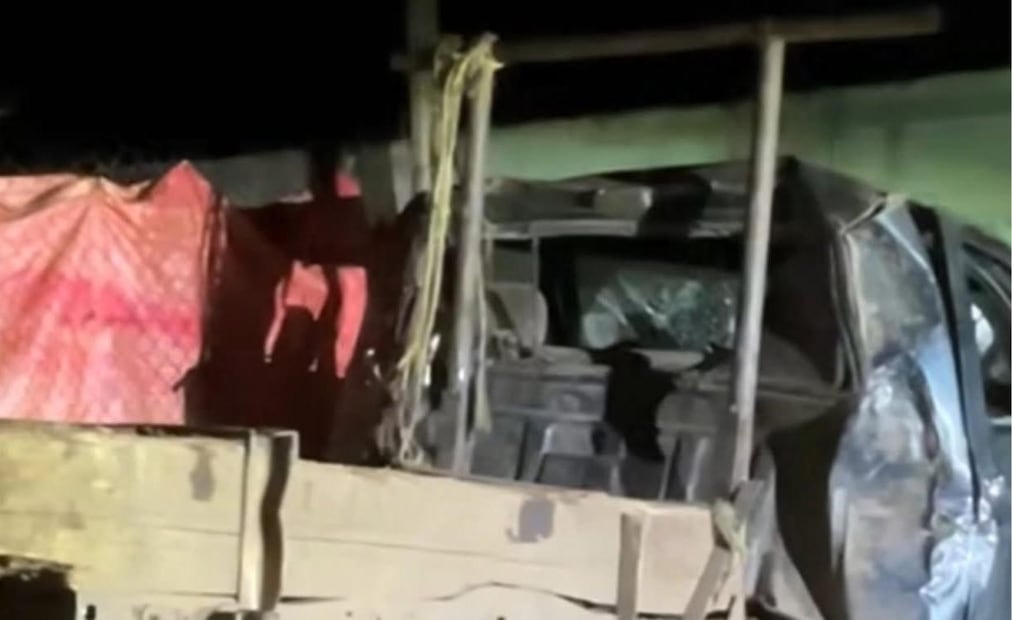 Al sitio fue necesaria la llegada de elementos de la Guardia Nacional. Foto. Especial