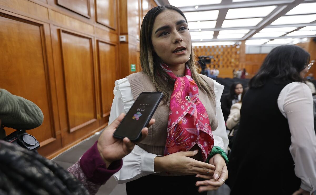 Zaira Cedillo Silva informó que sería el 19 de noviembre cuando la Junta de Coordinación Política presente ante el Pleno la iniciativa conjunta para despenalizar el aborto. Foto: Jorge Alvarado