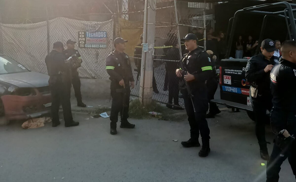 Balean a dos hombres en taller de Coacalco