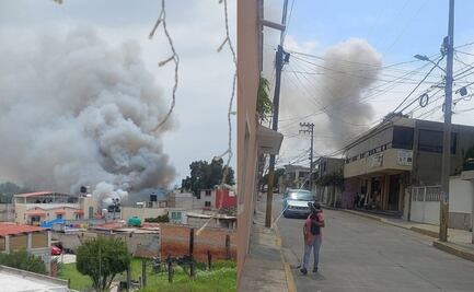 Explosión en Tultepec: Una fuerte detonación por presunto polvorín clandestino alarma a vecinos