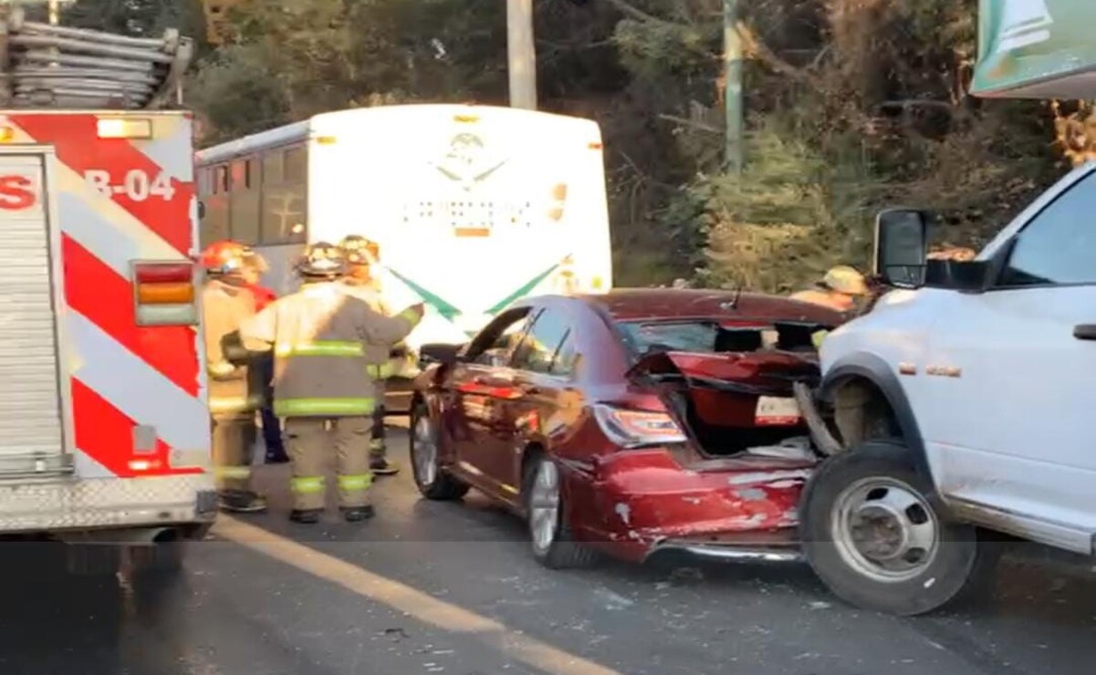 Carambola deja a familia lesionada en Metepec