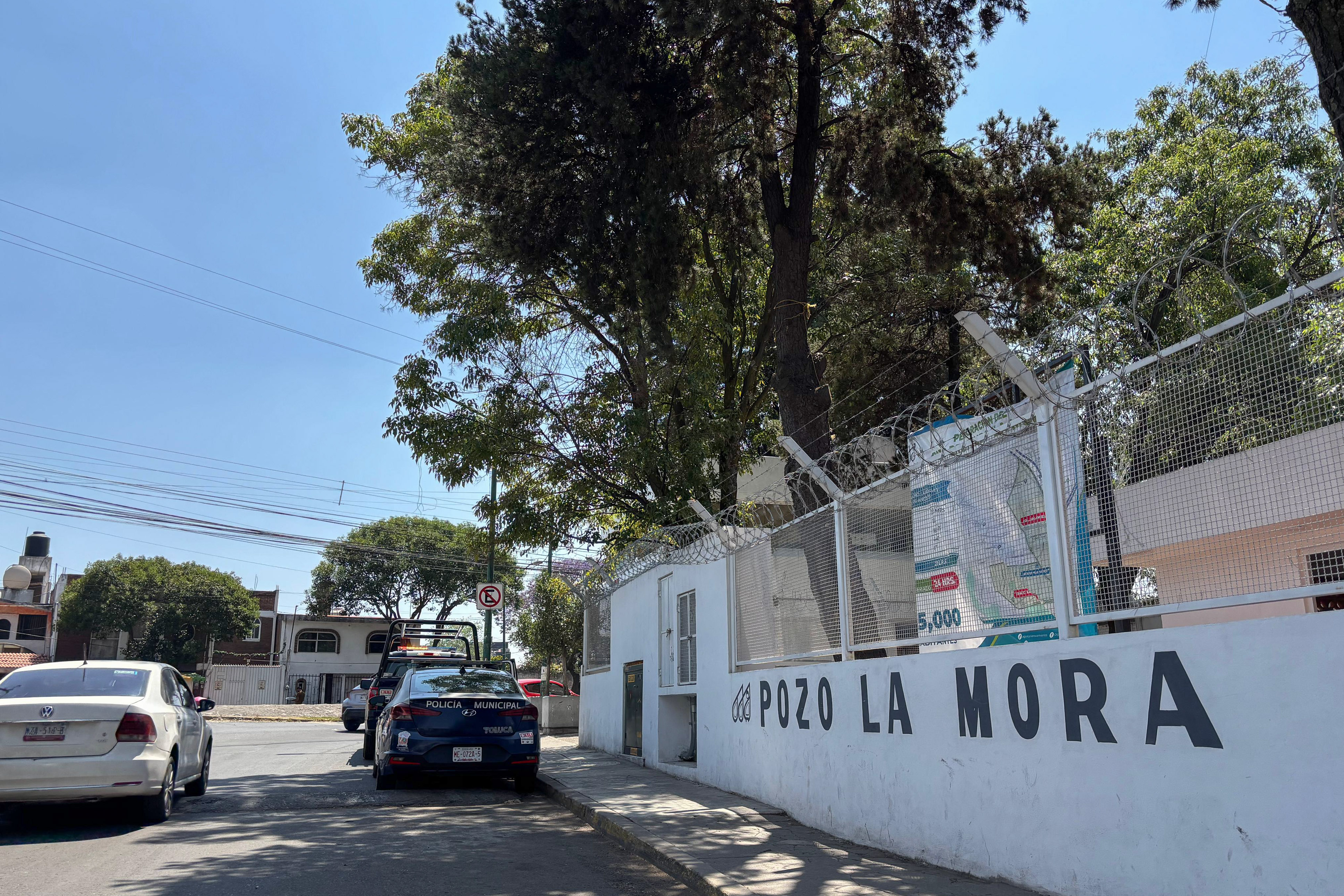 Pese a que hay un módulo de seguridad de la policía municipal, la eficiencia de los oficiales es nula. Foto: Arturo Hernández / El Universal Estado de  México