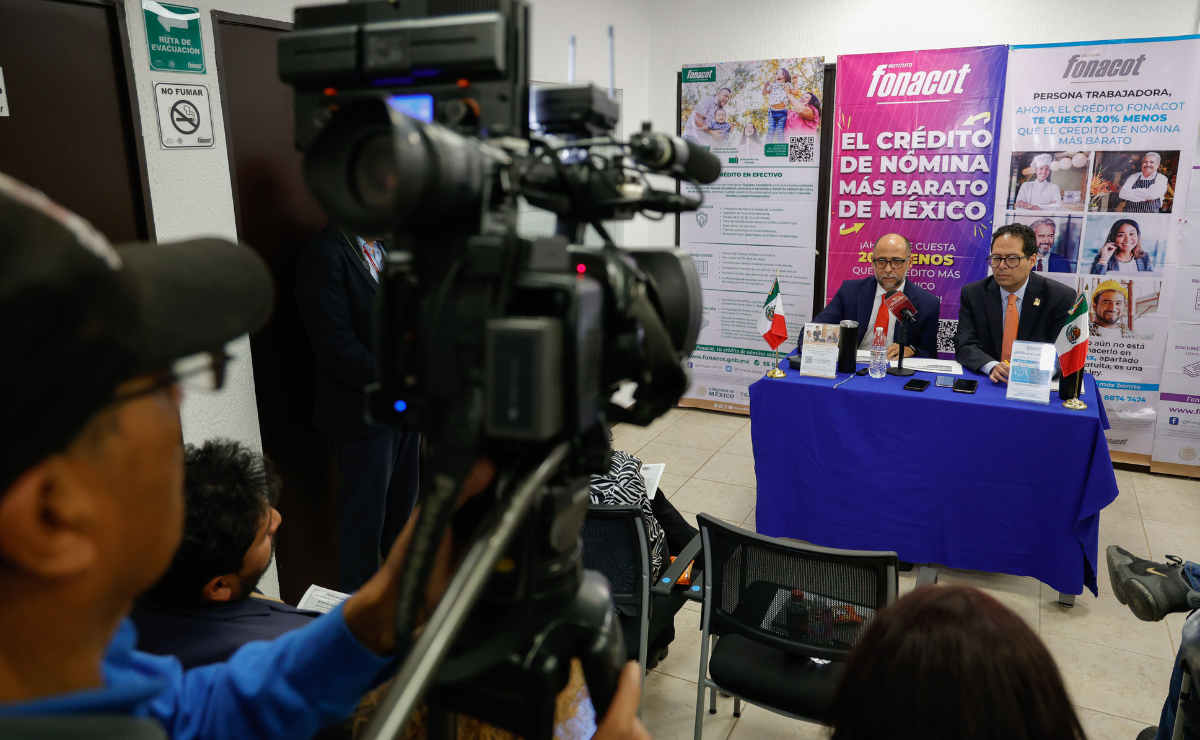 Fonacot acelera la entrega de miles de millones de pesos en créditos para trabajadores del Estado de México y la región centra Foto: Arturo Hernández