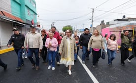 Cabezas Entregan más de un kilómetro de vialidades repavimentadas en Ecatepec