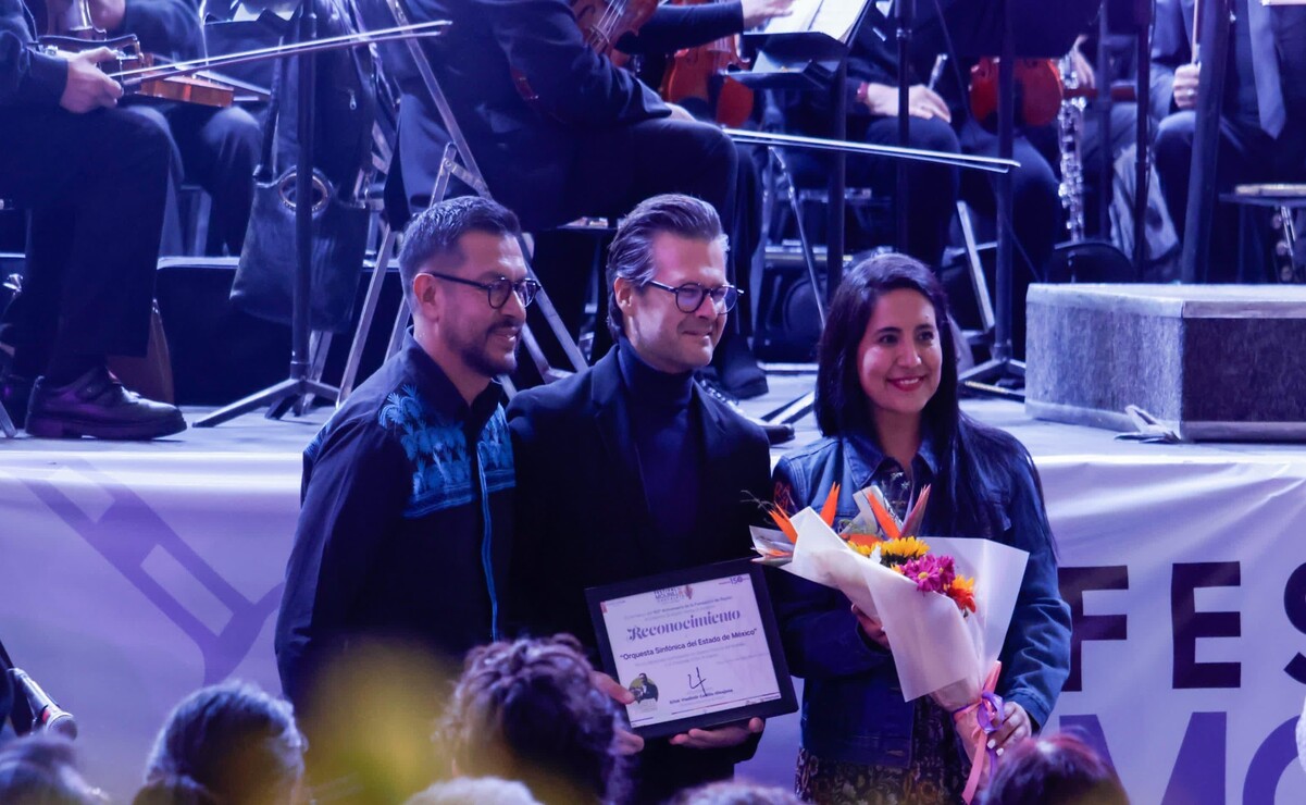 La OSEM recibió como solista a Dennis Arce, destacado marimbista costarricense, quien hizo su debut con la obra "Cuatro Elementos para Marimba y Orquesta". Foto: Especial