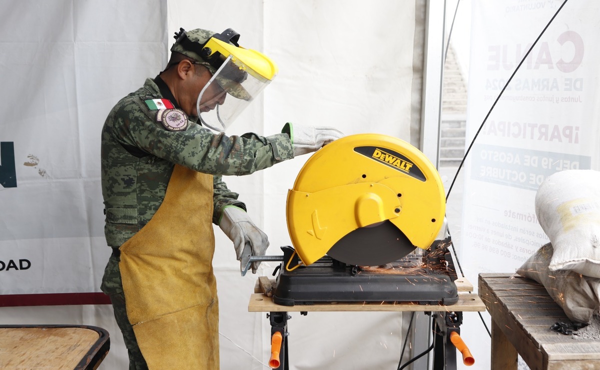 Mexiquenses responden: Más de mil 300 armas entregadas voluntariamente