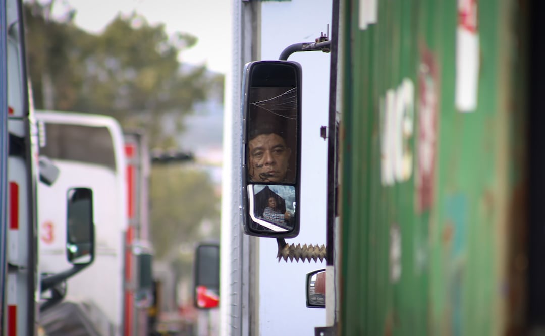 ¡Unidos por la movilidad! Conductores exigen el fin de los bloqueos Foto: Luis Camacho
