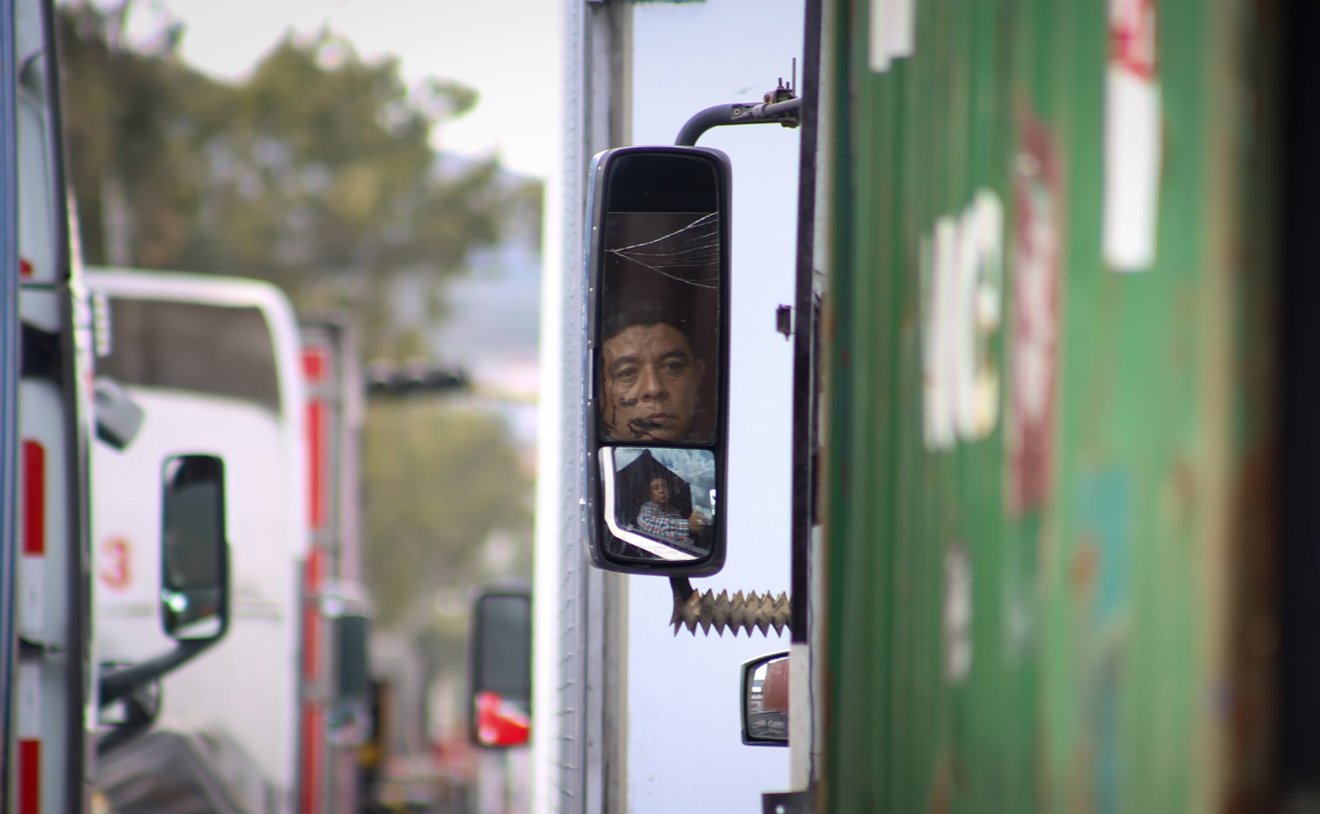 ¡Unidos por la movilidad! Conductores exigen el fin de los bloqueos Foto: Luis Camacho