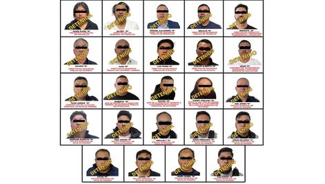 Operativo Enjambre: Caen 24 funcionarios por vínculos con el crimen organizado