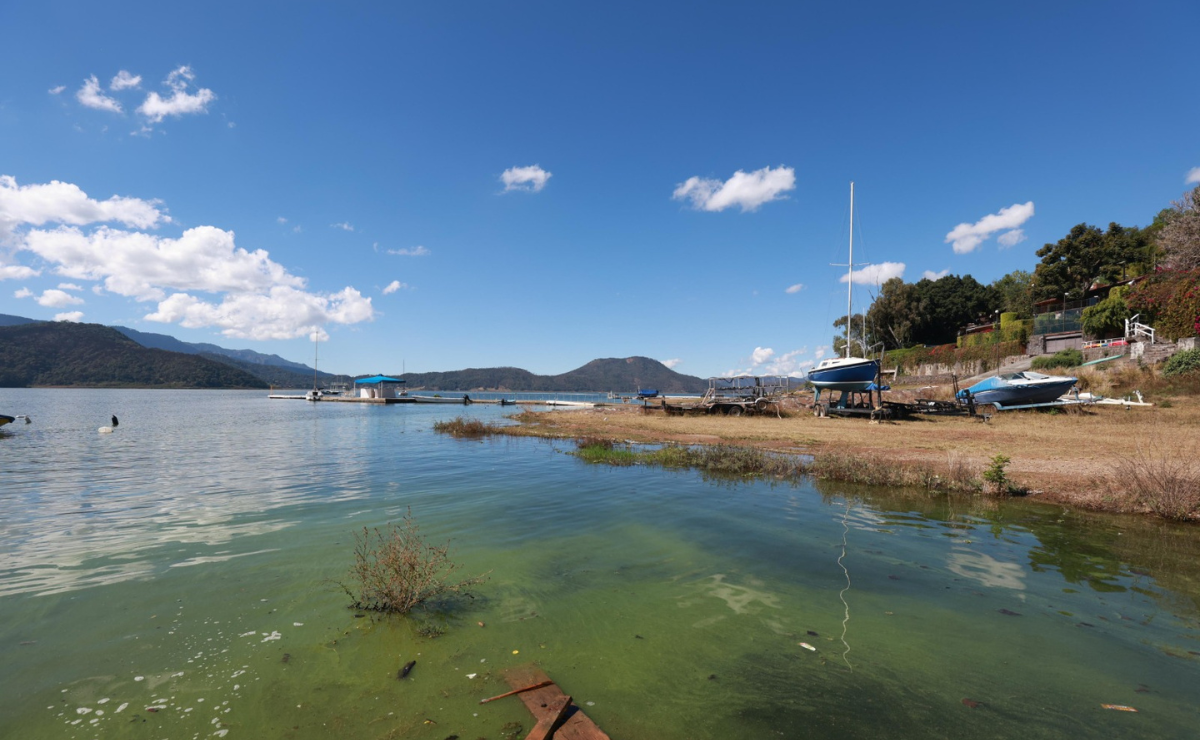 Crisis hídrica: Presa de Villa Victoria registra los niveles más bajos del Sistema Cutzamala