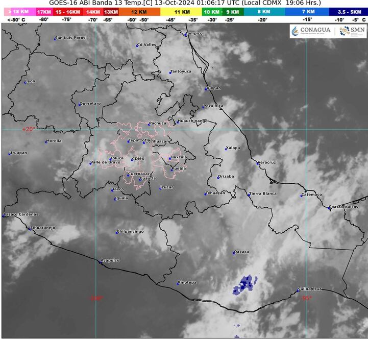 Clima del 13 de octubre del 2024 Edomex. Foto Especial
