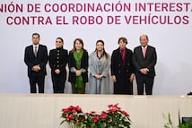 ¡Frente común contra el robo de autos! Delfina Gómez y gobernadores del centro del país sellan blindaje interestatal