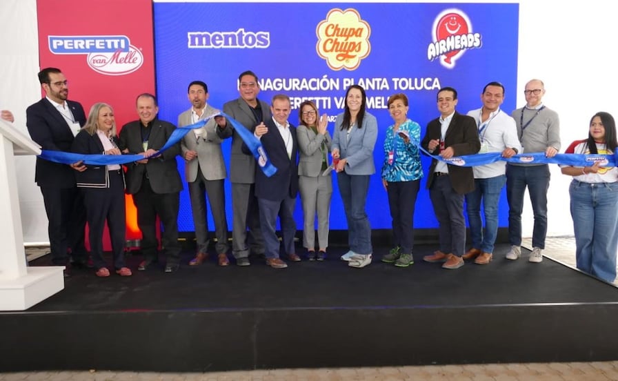 Perfetti Van Melle México inaugura la ampliación de su planta de producción en Toluca, Estado de México