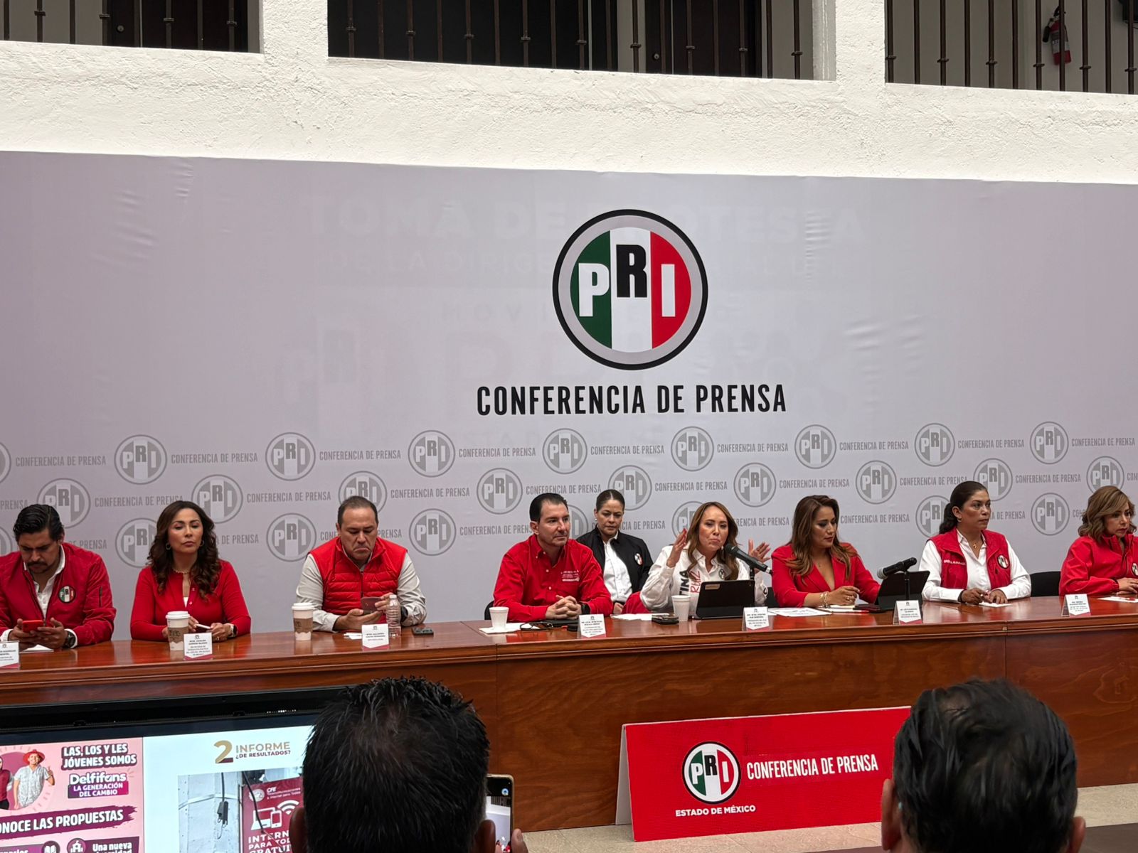 PRI presenta los “otros datos” del Segundo Informe de Gobierno de Delfina Gómez / Foto Especial