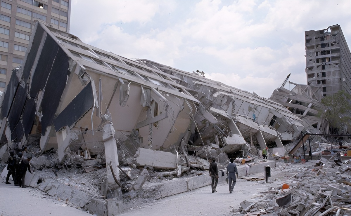 El sismo de 1985 en México dejo una cifra de 3 mil 192 muertos. Foto: Getty Images