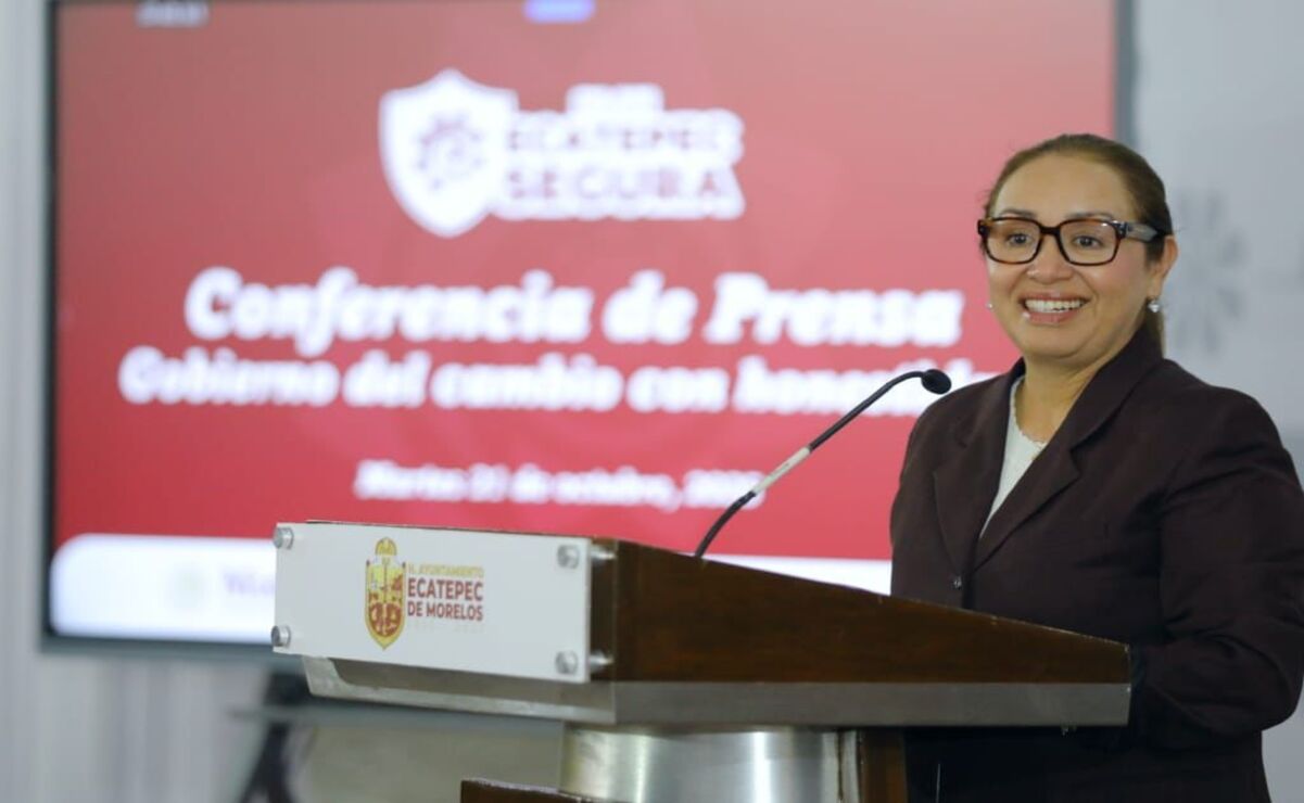 Azucena Cisneros Coss, alcaldesa de Ecatepec / Foto Especial