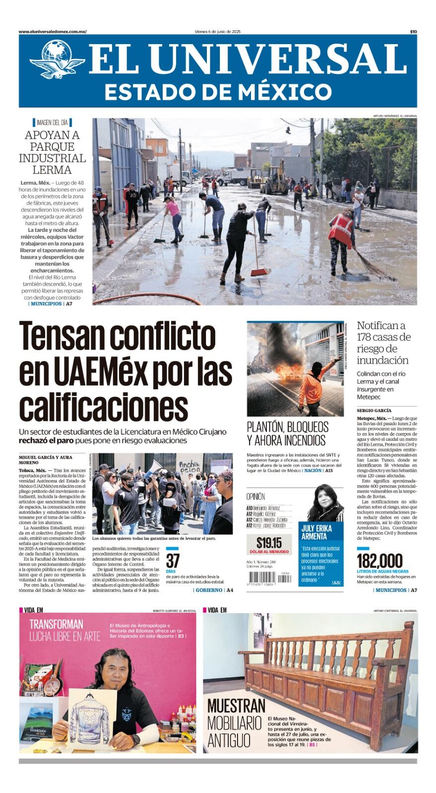 Portada 6 de junio 2025