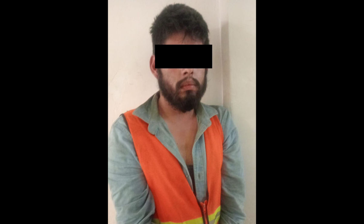 Guillermo "N", de 24 años, fue detenidos tras dos intentos de fuga en Ecatepec. Foto: Especial